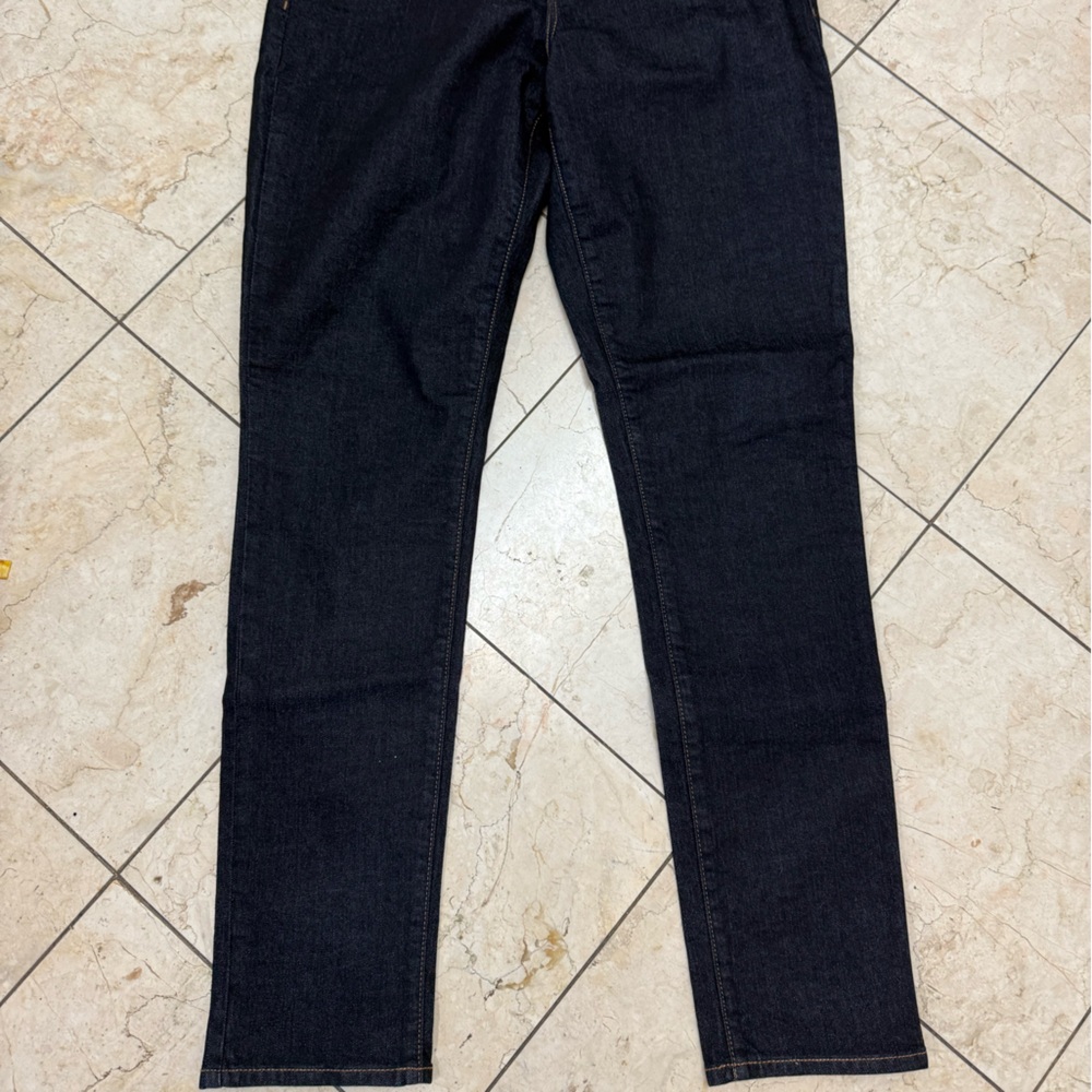 Old Navy Women's Dark Mid-Rise Blue Jeans - Picture 5 of 11